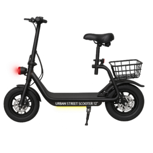 Urban Street 14" – Kraftfull El-scooter med sadel.